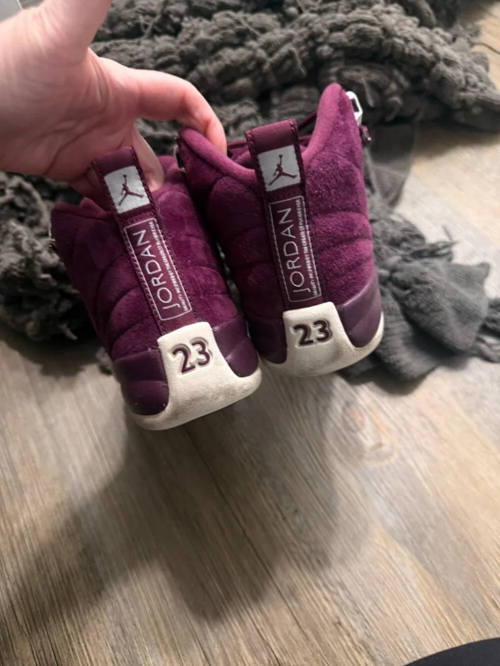 Air Jordan 12 Retro Bordeaux Size 4Y